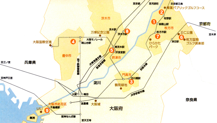 店舗案内マップ